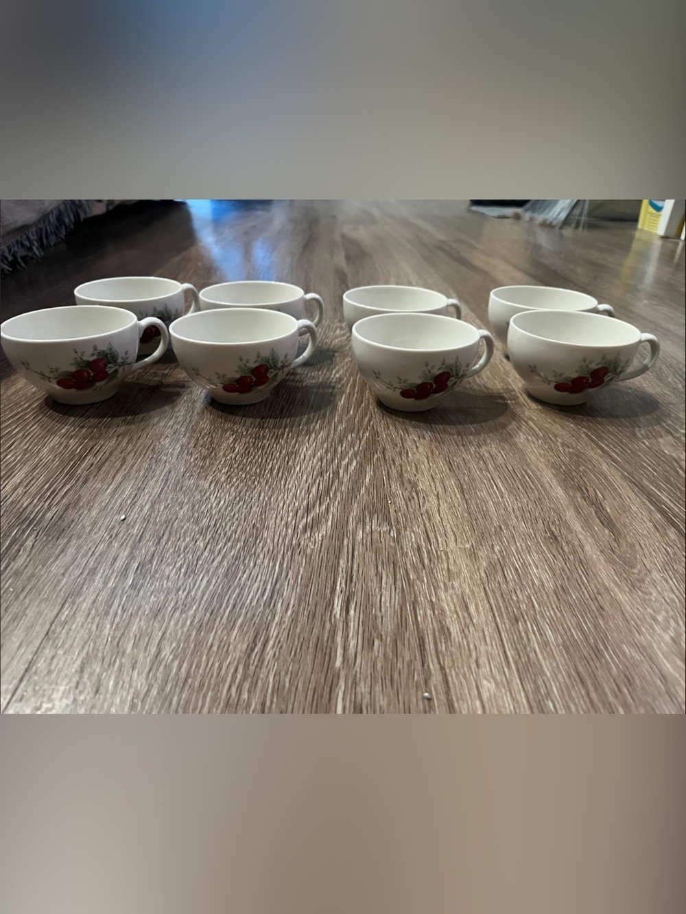 Vintage Syracuse Carefree Wayside cups- Set of 8